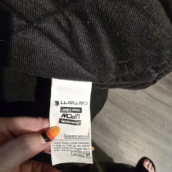 Carhartt Men's Black Hooded Performance Jacket‎ - Picture 7 of 9